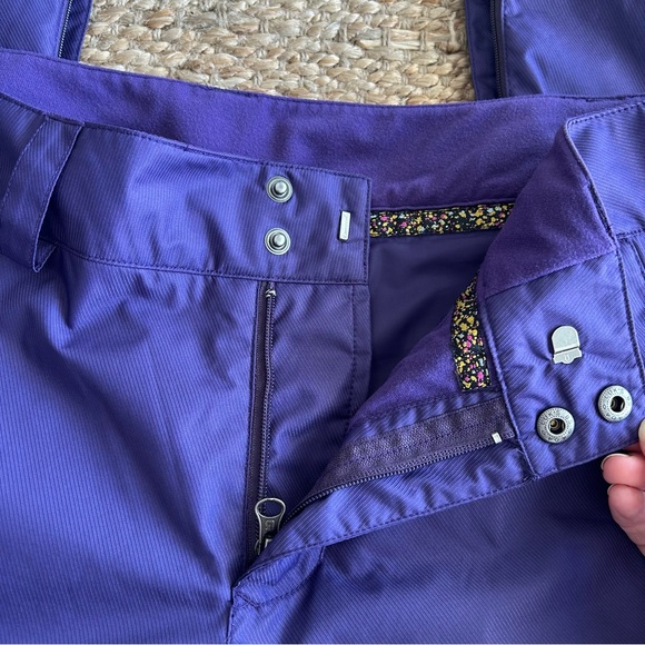 Burton DryRide Cargo Snowboarding Pants Purple - Picture 6 of 14